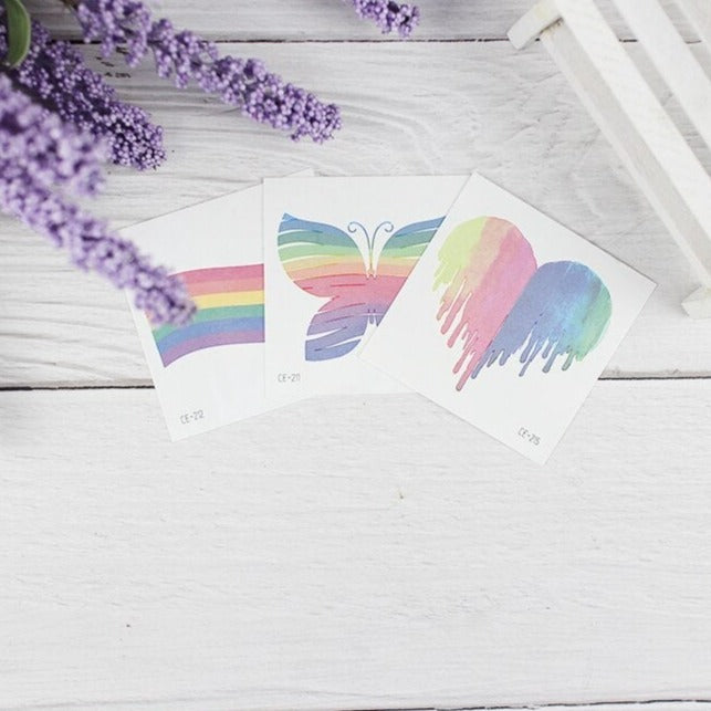 Pride Parade Temporary Tattoo