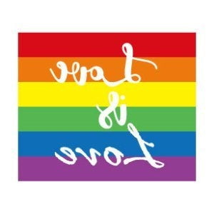 Pride Parade Temporary Tattoo