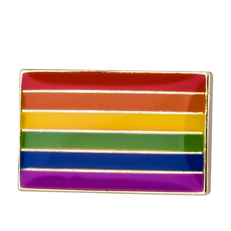 Rainbow Enamel Pin