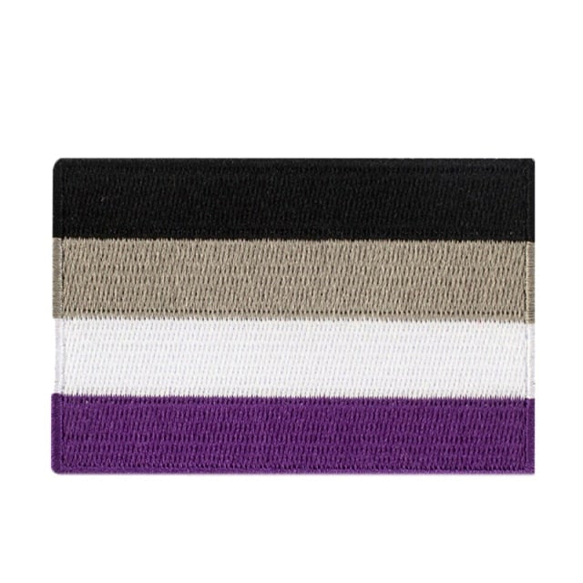 Asexual Embroidered Patch