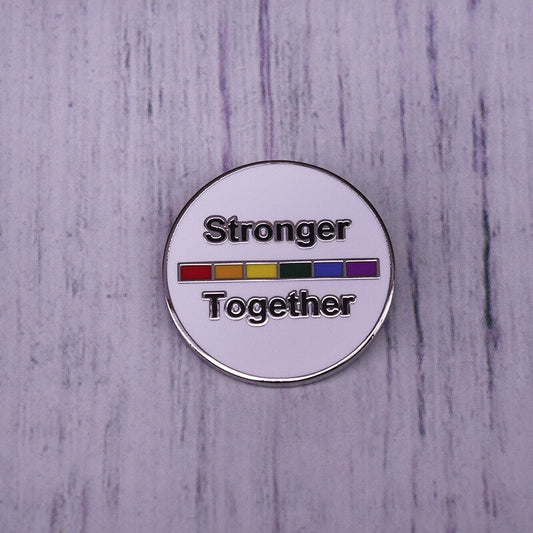 Stronger Together - Enamel Pin