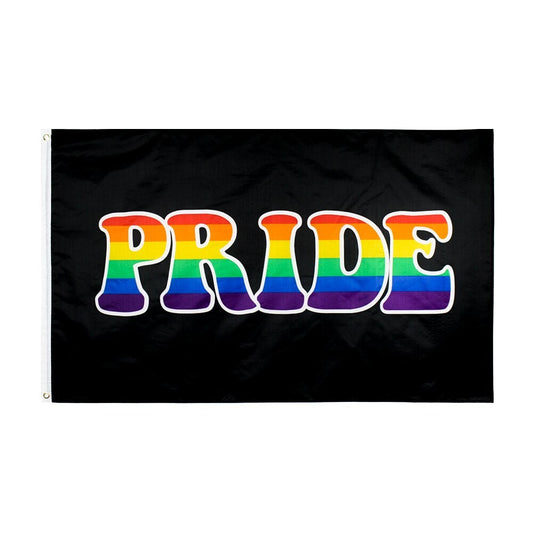 'PRIDE' Rainbow Flag