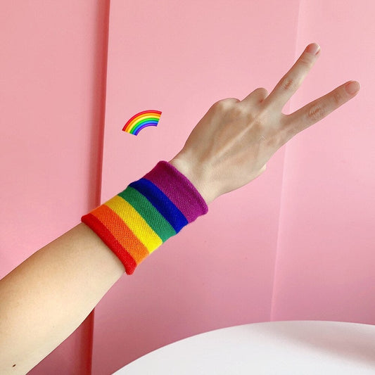 Rainbow Soft Wristbands