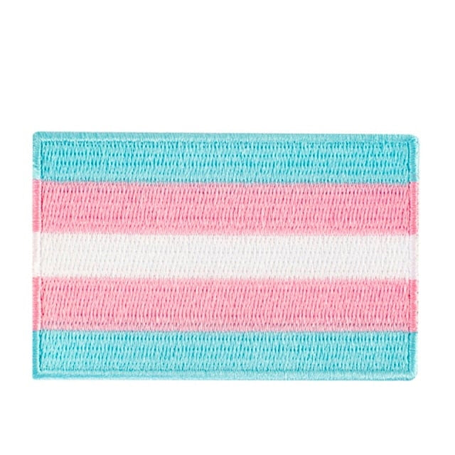 Transgender Embroidered Patch