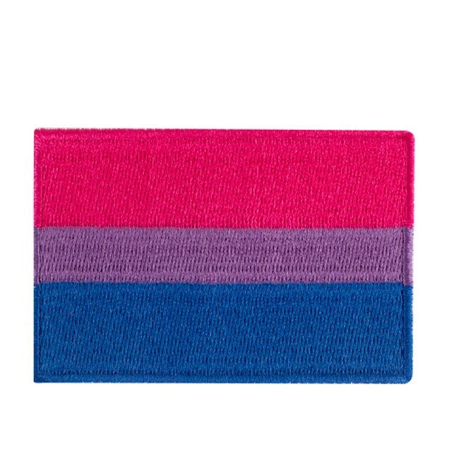 Bisexual Embroidered Patch