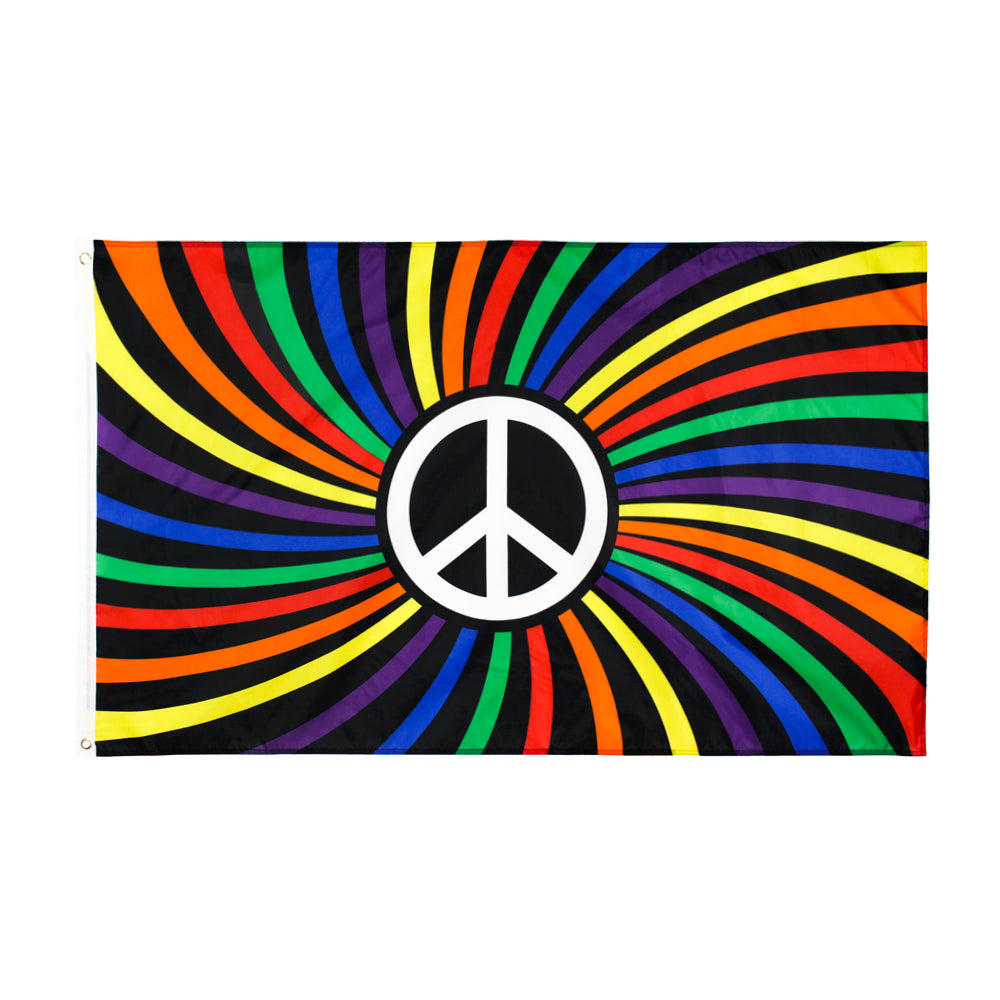 Peace Rainbow Pride Flag