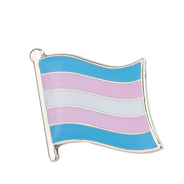 Transgender Flag Enamel Pin